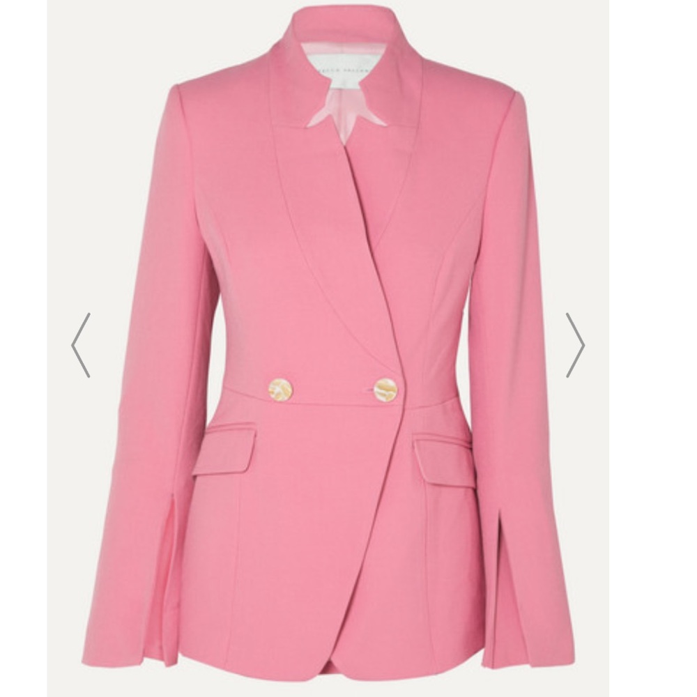 Rebecca Vallance double-breasted crepe blazer